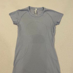 Light Purple "Run Swiftly" Lululemon Top
